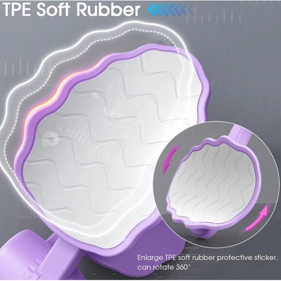 Purple Shell Design Exercise Machine With Counter - Picture 4 of 11